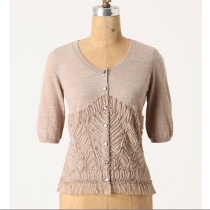 Anthropologie Knitted & Knotted Bolshoi Cardigan